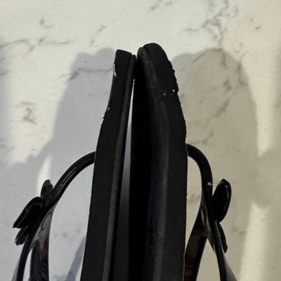 Coach Kasey Signature Poppy Print Jelly Flip Flop Sandals size 10 Y2K baddie - Picture 9 of 13